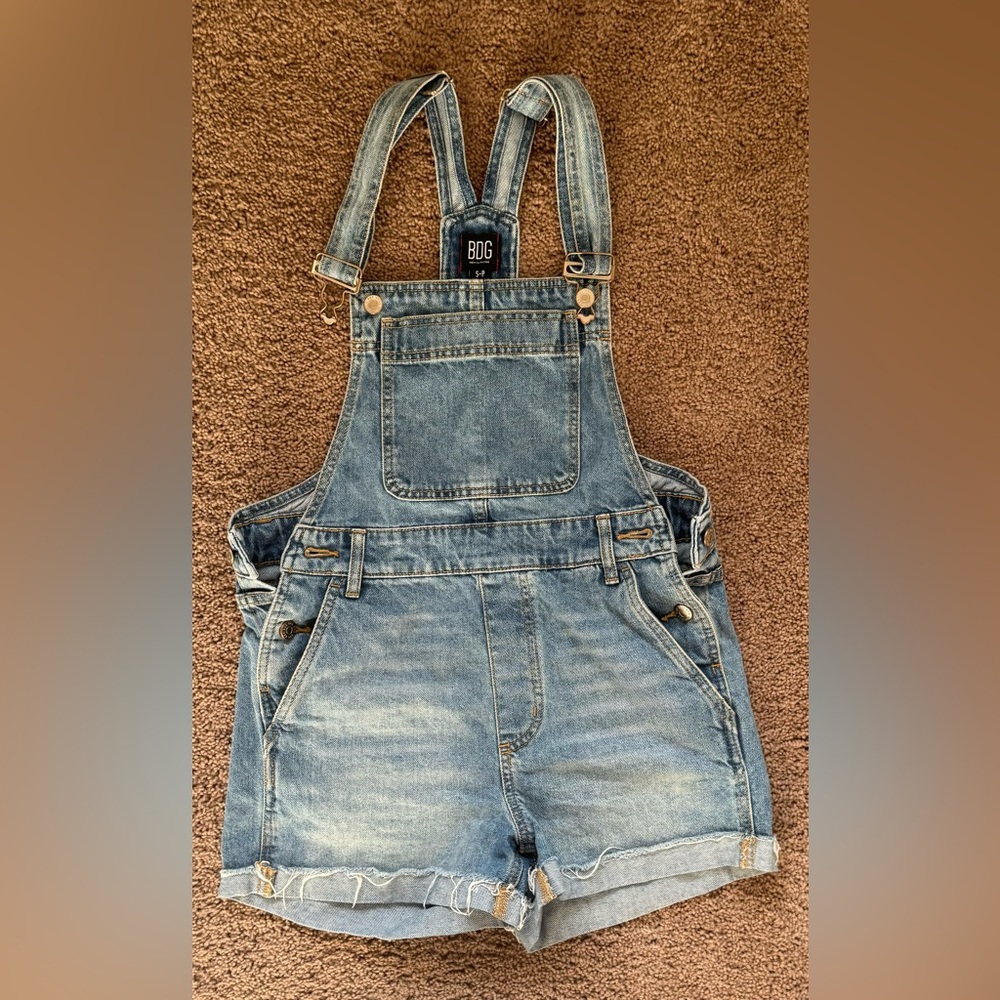 BDG Overall Shorts